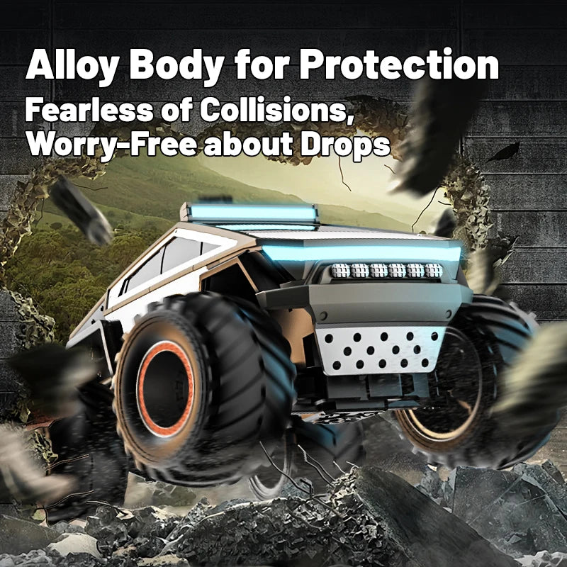 JJRC Q202 Children's Remote Control Car Pickup Simulation Model Toy 2.4G Car Off road Climbing Car Drop resistant Toy Car