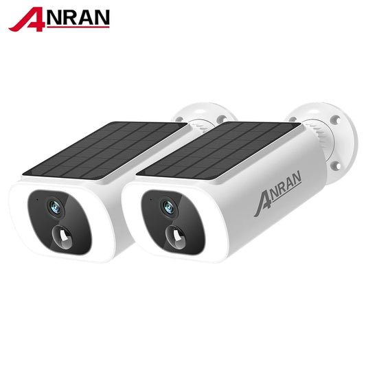 2/3/4 PCS Outdoor Wireless WIFI Camera 2.4G 3MP Battery Solar Security Camera Floodlight Color Night Vision Local Alarm
