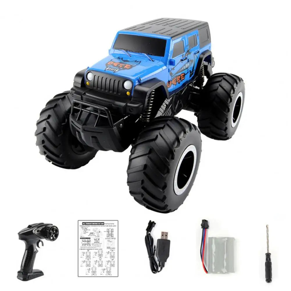 2.4GHz Remote Control Toy 4 Wheels Off Road Amphibious Climbing Vehicle Waterproof Stunt Remote Control Car Children Toys Gift