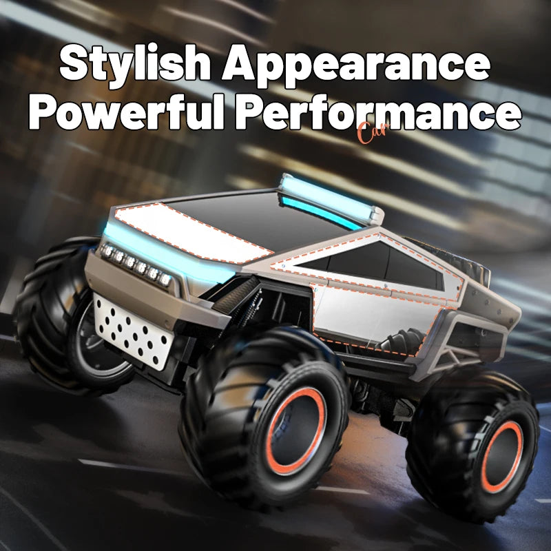 JJRC Q202 Children's Remote Control Car Pickup Simulation Model Toy 2.4G Car Off road Climbing Car Drop resistant Toy Car