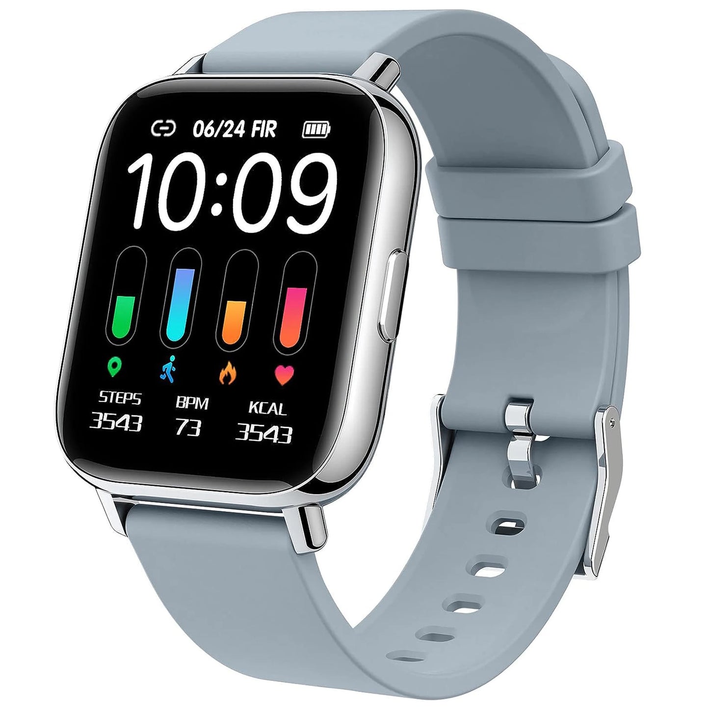 Smart Watch, Fitness Tracker 1.69" Touch Screen Smartwatch Fitness Watch Heart Rate Monitor/Pedometer/Sleep Monitor.