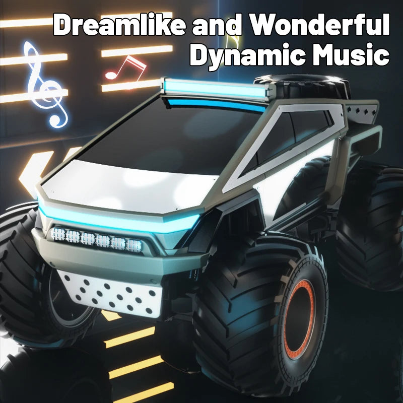 JJRC Q202 Children's Remote Control Car Pickup Simulation Model Toy 2.4G Car Off road Climbing Car Drop resistant Toy Car